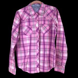 Twenty X Tailored Fit Glamorous Western Shirt Pink and Silver, Barbiecore, Ken